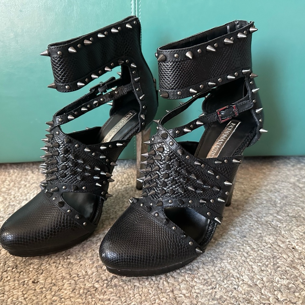 BCBG Glam Spike Heels size 8